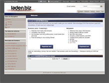 Tablet Screenshot of laden.biz
